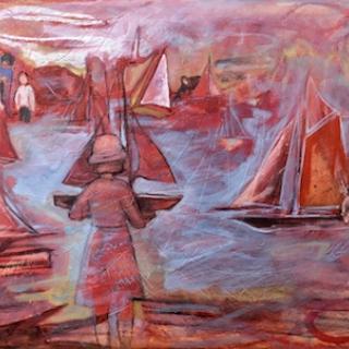 Jeux de voiliers 70,5x47